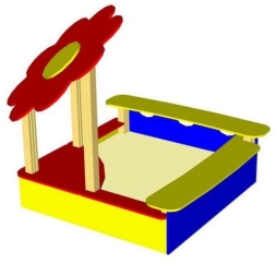 Песочница Цветок СКИ 043 для детской площадки