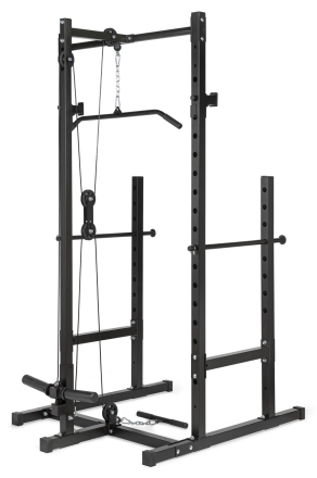 Стойка для полупреседаний с верхним и нижним блоком VictoryFit VF-B2017 (2 места), фото 3
