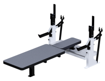 Скамья для жима лежа паралимпийская INVAR600 Скамья для жима лежа паралимпийская INVAR600
