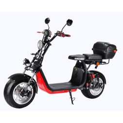Электроскутер Citycoco WS Pro+ Max 3000W (черный), фото 1