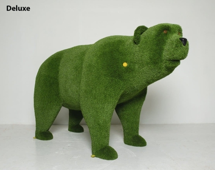 Топиари медведь Бачо - газон Deluxe/Deluxe Green, фото 1