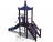 Детский игровой комплекс Лагуна Н-1200 ДИО 07040