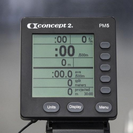 Гребной тренажер Concept2 D PM5, цвет: черный, фото 7
