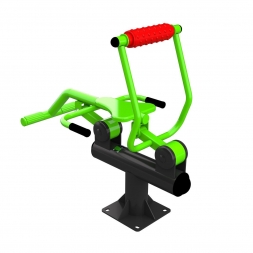 Smart-1017 Уличный тренажер Разгибание спины сидя Zavodsporta, фото 2 Smart-1017 Уличный тренажер Разгибание спины сидя Zavodsporta, фото 2