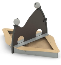 Песочница Romana Парусник 057.97.00 для детской площадки Песочница Romana Парусник 057.97.00 для детской площадки