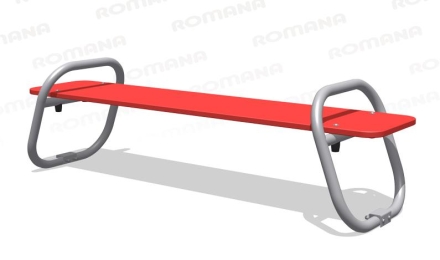 Скамейка Romana 057.56.00 без спинки для улицы, фото 3