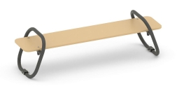 Скамейка Romana 057.56.00 без спинки для улицы, фото 2 Скамейка Romana 057.56.00 без спинки для улицы, фото 2