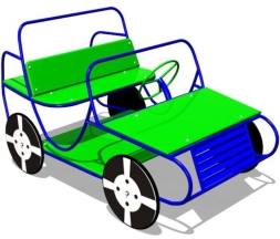 Игровой макет Джип ИМ001 для детских площадок Игровой макет Джип ИМ001 для детских площадок