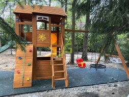 Детская площадка IgraGrad Клубный домик 2 с трубой, фото 5