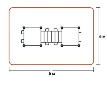 Площадка для воркаута W-3.8 