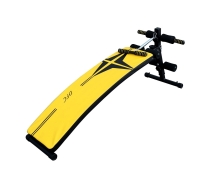 Скамья для пресса DFC с гантелями и эспандерами  D102RY