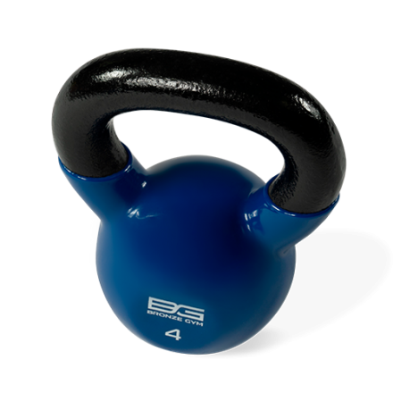 BRONZE GYM BG-PA-KB-P04 Гиря в ПВХ 4 кг, фото 1