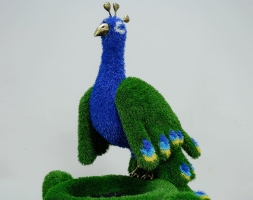 Топиари композиция Павлин на вазоне греческом - газон Eco, фото 5