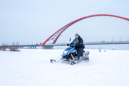 Снегоход SHARMAX SN-210 Forester Classic, фото 17