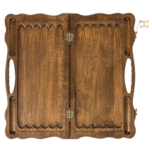 Нарды резные "Орел" с ручкой, Haleyan Нарды резные "Орел" с ручкой, Haleyan