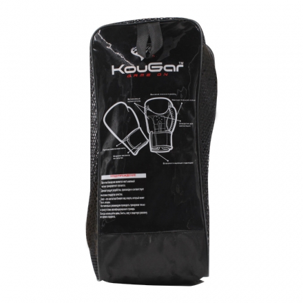 Перчатки боксерские KouGar KO600-10, 10oz, золото, фото 3