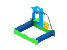 МФ 8.302.01 Песочница избушка нерж МФ 8.302.01 Песочница избушка нерж