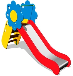 Детская горка Цветик Г043 H=950 для игровых площадок, фото 1 Детская горка Цветик Г043 H=950 для игровых площадок, фото 1