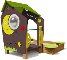 Песочный дворик Домик звездочета 05204 для детской площадки Песочный дворик Домик звездочета 05204 для детской площадки