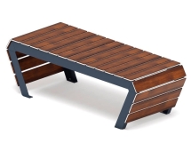 Скамья Элементарно-6 (темный дуб)