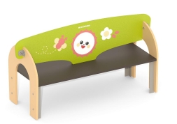 Детская скамья Romana 302.18.00-02 двусторонняя для игровой площадки, фото 2 Детская скамья Romana 302.18.00-02 двусторонняя для игровой площадки, фото 2