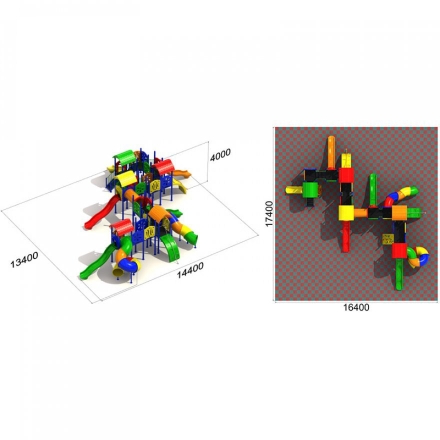 Детская игровая площадка Зигзаг, фото 3