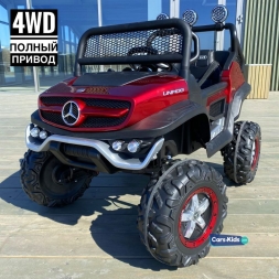 Электромобиль Mercedes-Benz Unimog Concept Mini 4WD красный, фото 1