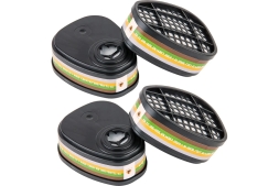 Фильтр для защиты от органических, неорганических, кислых газов и аммиака класса АВЕК2, 4 шт Jeta Safety 6641/4, фото 1