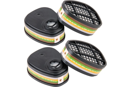 Фильтр для защиты от органических, неорганических, кислых газов и аммиака класса АВЕК2, 4 шт Jeta Safety 6641/4, фото 1