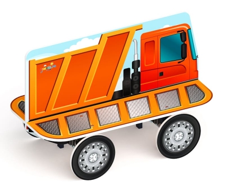 Грузовичок - Скамейка детская - МФ 41.03.04, фото 1
