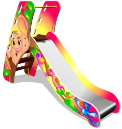 Детская горка Джунгли Г033 H=950 для игровых площадок, фото 1 Детская горка Джунгли Г033 H=950 для игровых площадок, фото 1