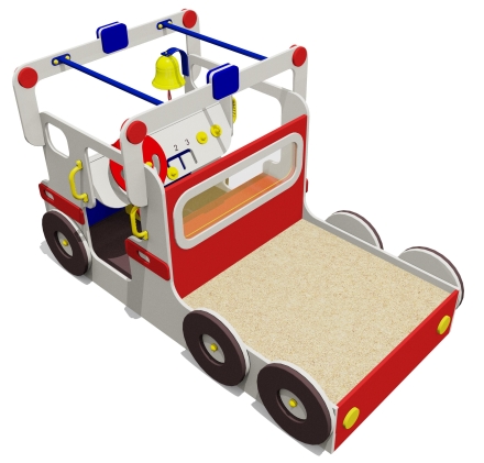 Песочный дворик Скорая помощь 05207 для детской площадки, фото 2