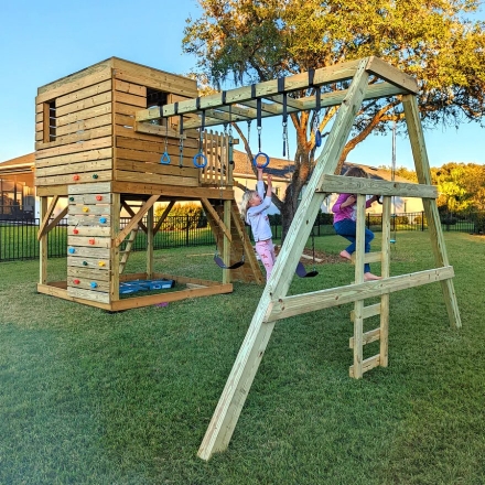 Игровой комплекс TORUDA WOOD Клубный домик, фото 4