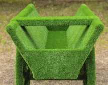 Топиари Телега - газон Eco