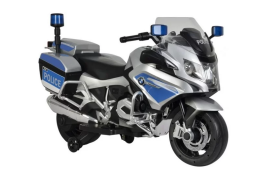 Детский мотобайк Barty BMW R1200RT-P Police Motоbaike Z212 серебряный, фото 1 Детский мотобайк Barty BMW R1200RT-P Police Motоbaike Z212 серебряный, фото 1