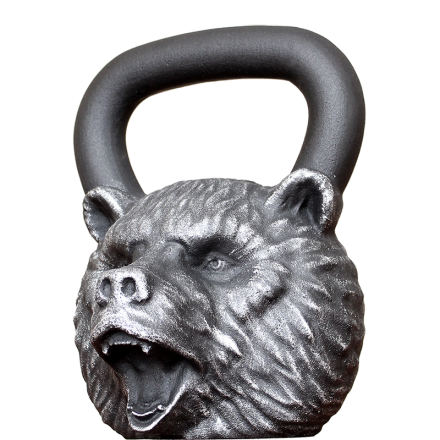 Гиря Iron Head Медведь 32 кг, фото 2
