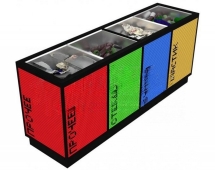 Умная урна Снотра 2, 3 секции Умная урна Снотра 2, 3 секции