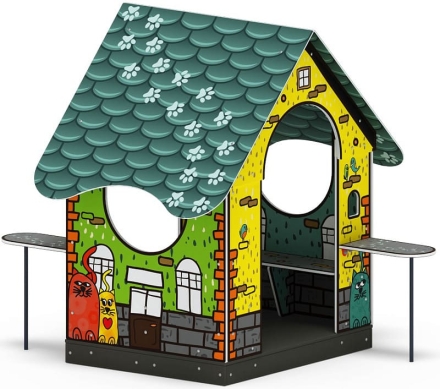 Домик мини тип 2 (Город) - МФ 10.01.11-02, фото 1