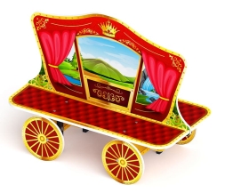 Карета - Скамейка детская - МФ 41.03.05, фото 4 Карета - Скамейка детская - МФ 41.03.05, фото 4