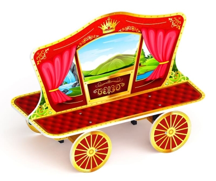 Карета - Скамейка детская - МФ 41.03.05, фото 3