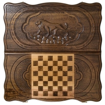 Нарды резные "Лев", Mirzoyan Нарды резные "Лев", Mirzoyan