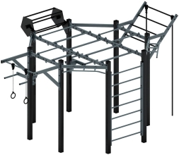 Многофункциональный спортивный комплекс (серый) МК 100.01-03, фото 3