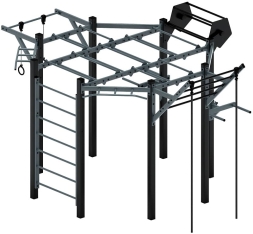 Многофункциональный спортивный комплекс (серый) МК 100.01-03, фото 2