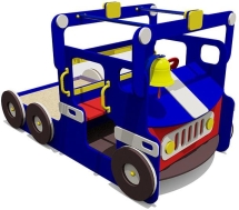 Песочный дворик Полиция 05206 для детской площадки Песочный дворик Полиция 05206 для детской площадки