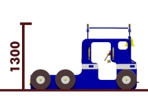 Песочный дворик Полиция 05206 для детской площадки Песочный дворик Полиция 05206 для детской площадки