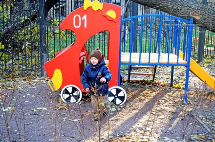 Макет-комплекс Пожарный ИМ034 для детских площадок, фото 2