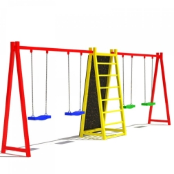 Детские качели Спорт 6.1 для детской площадки, фото 2 Детские качели Спорт 6.1 для детской площадки, фото 2