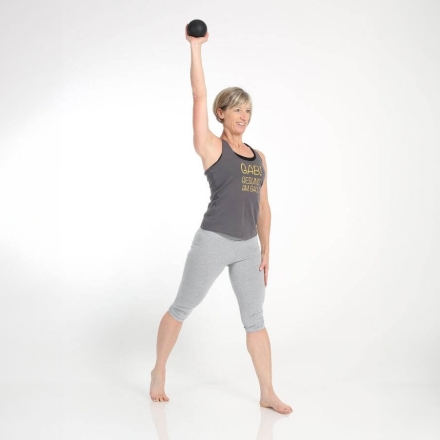 Утяжеленный мяч для пилатеса TOGU Toning Ball, 1,5 кг, красный , фото 3