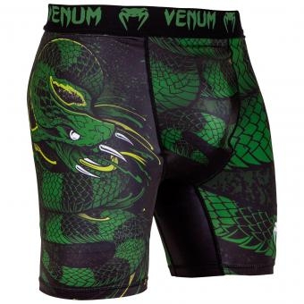 Компрессионные шорты Venum Green Viper Black/Green, фото 1
