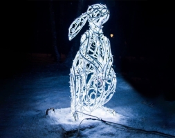 Световая фигура Зайчик №2 z003, фото 5